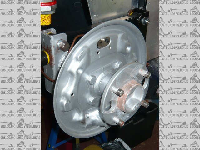 rear brake backplate